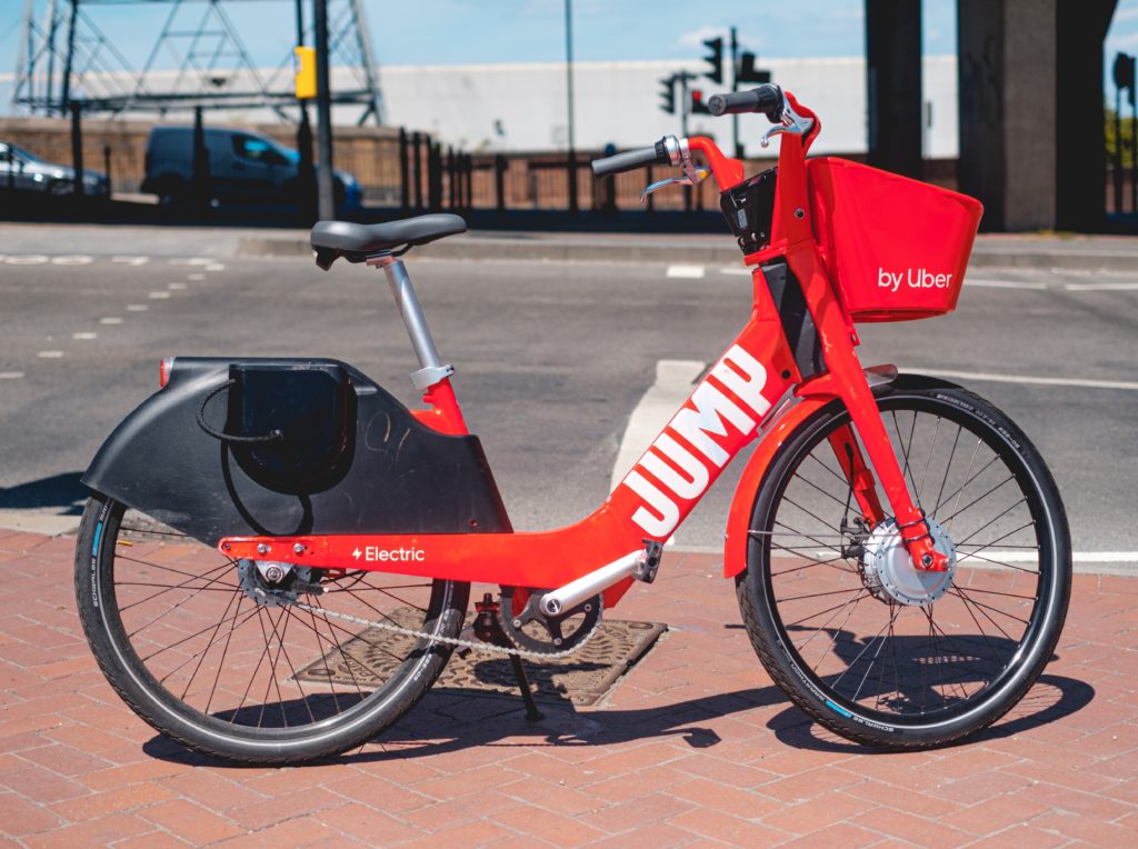 Uber's Jump bike