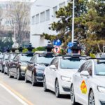 Baidu self-driving taxis