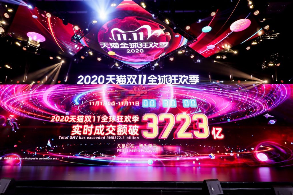 Alibaba's Singles' Day breaks records