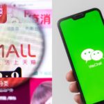 WeChat vs Tmall: e-commerce giants. credit: Adobe