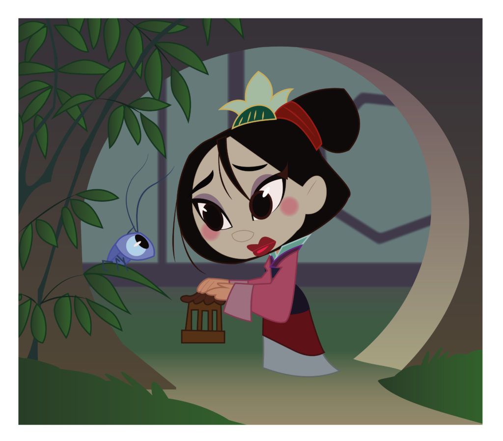 Mulan cartoon