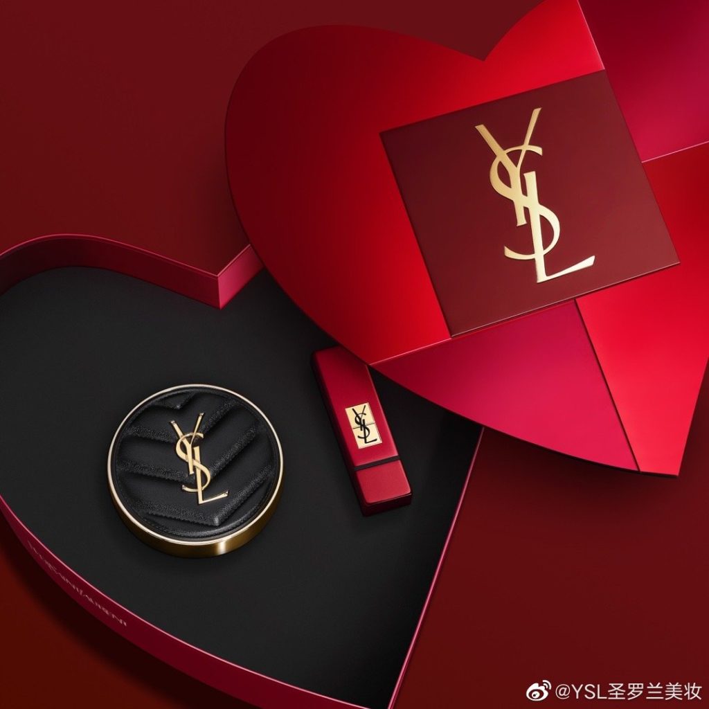 YSL Valentine's Day campaign Credit: YSL