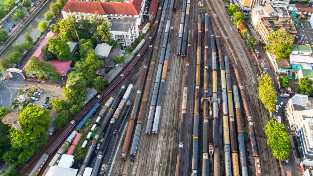 China's rail network