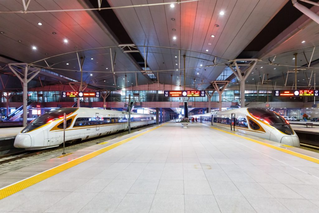 China's High speed rail network