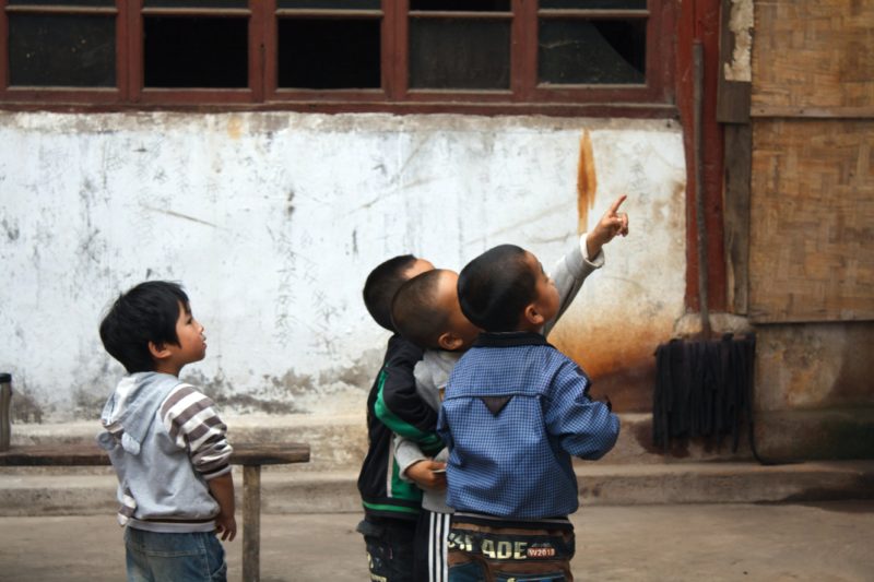 Chinese children. Credit: Unsplash