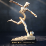 EURO 2020 blockchain trophy. Credit: Alipay