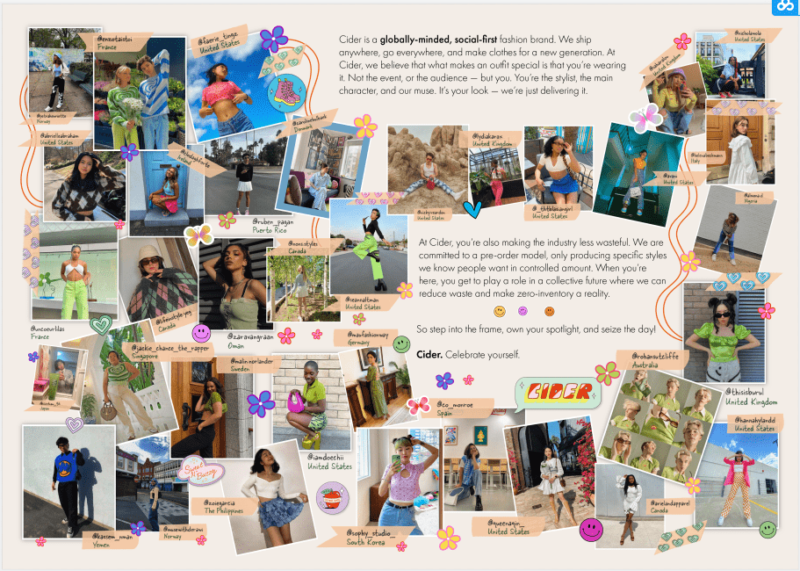 CIDER A second SHEIN that’s refreshing the future of fast fashion with