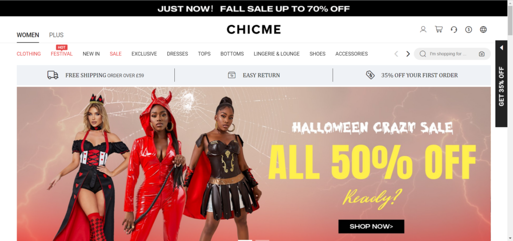 Chic me women's on sale fashion