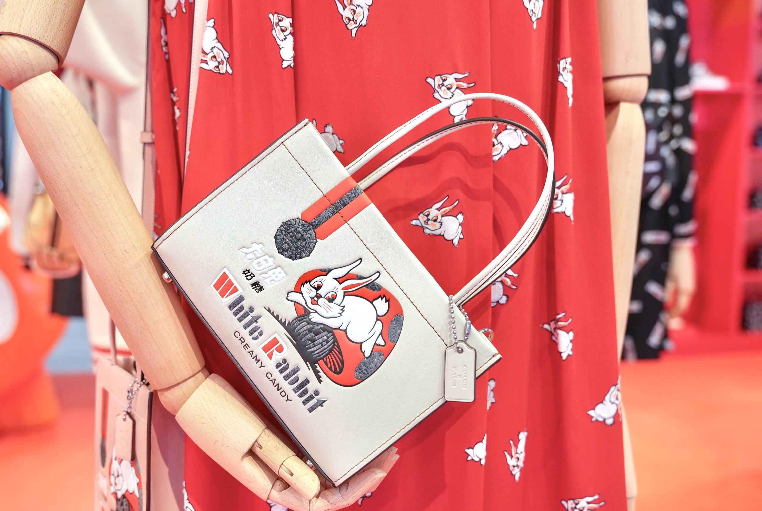Coach rolls out Guochao-inspired apparel with White Rabbit candy