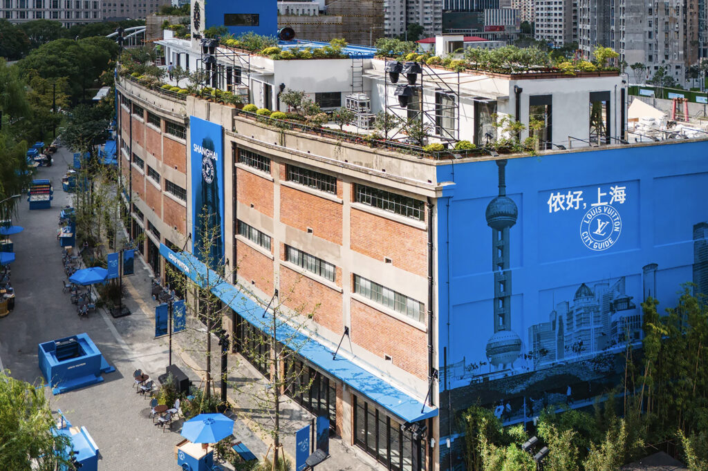 Louis Vuitton opens pop-up space to celebrate the culture of Shanghai
