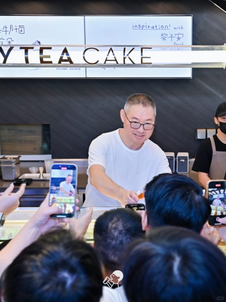 David Lai at HEYTEA lab Shenzhen