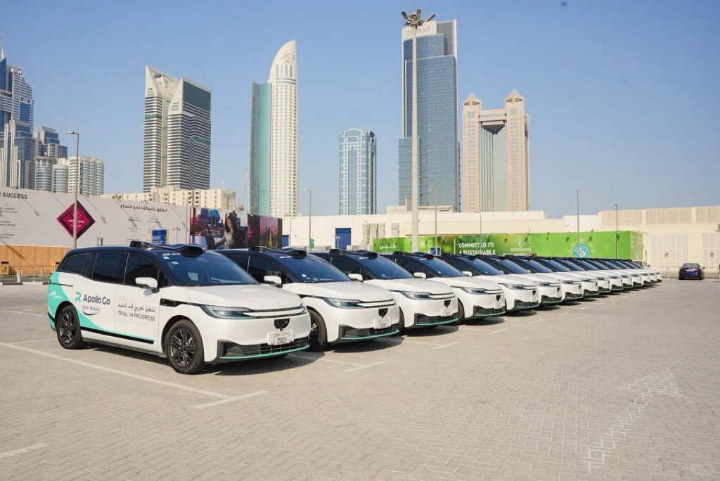 Baidu robotaxi Dubai
