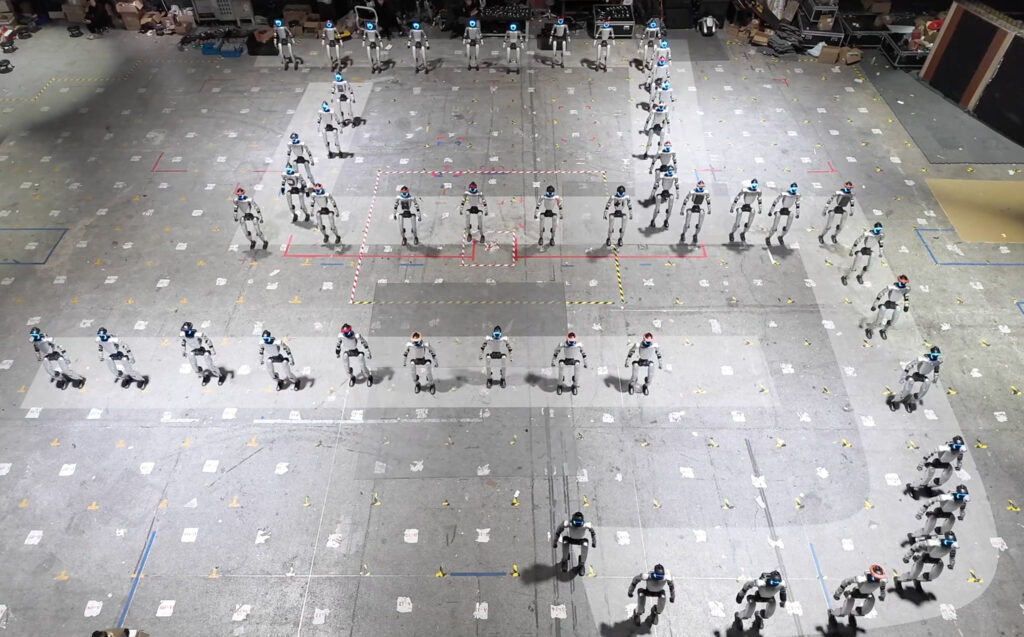 robots spring festival gala