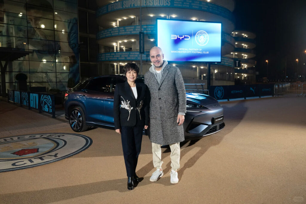 Manchester City BYD partnership