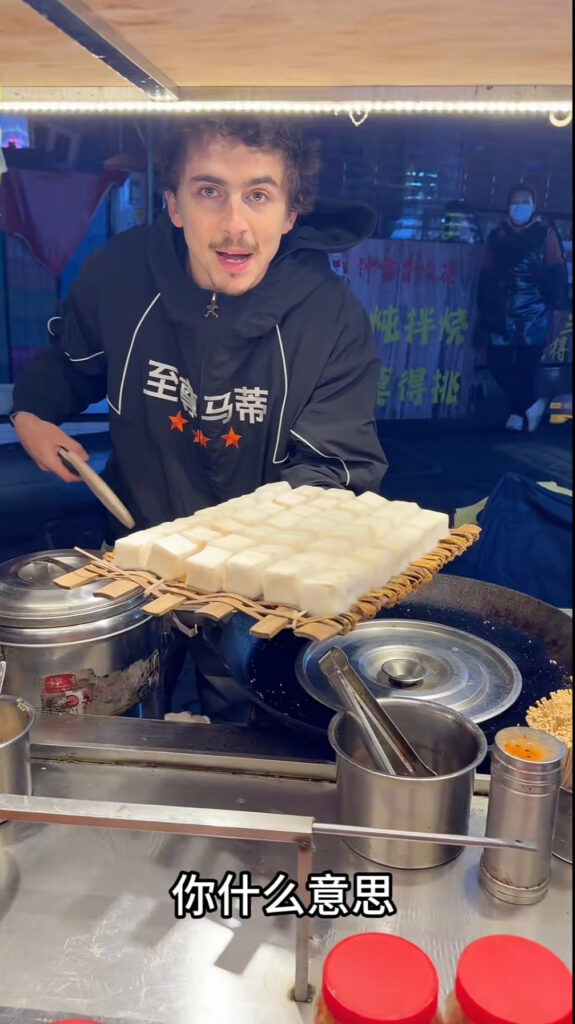 Timothée Chalamet China