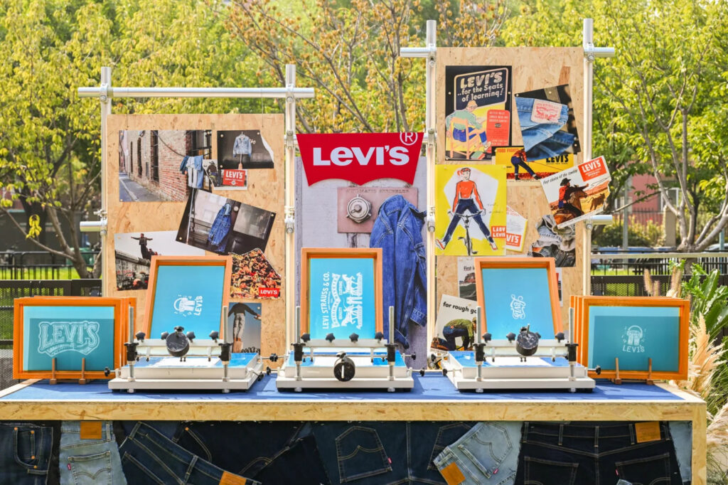 Levi’s Beijing pop-up