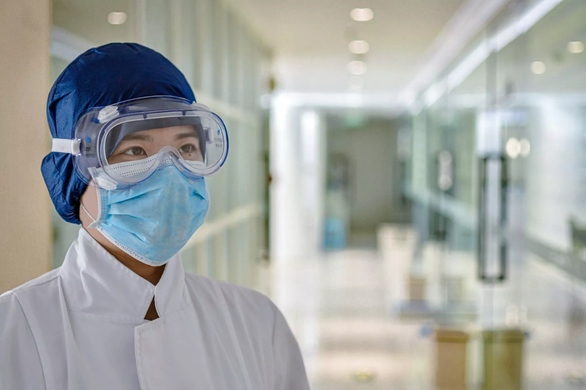 Nurse in PPE
