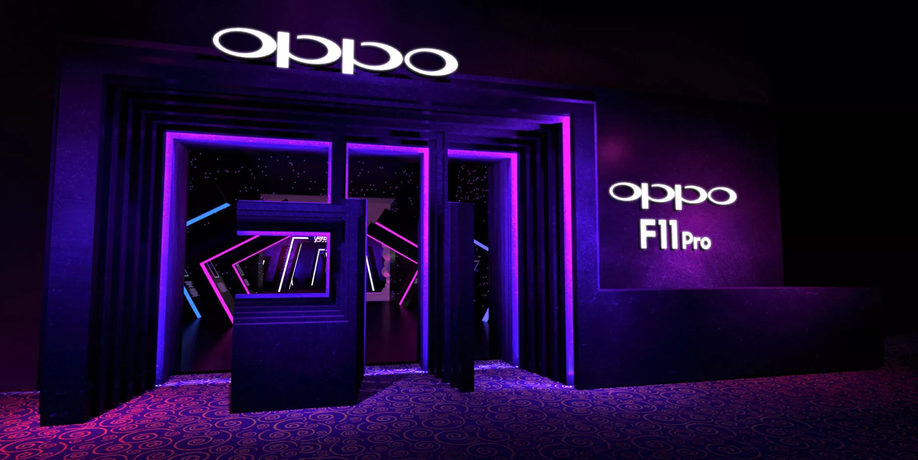 Purple OPPO store