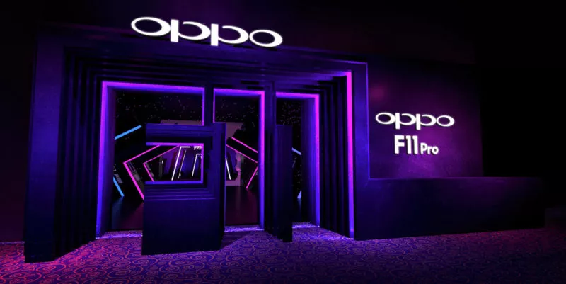 Purple OPPO store