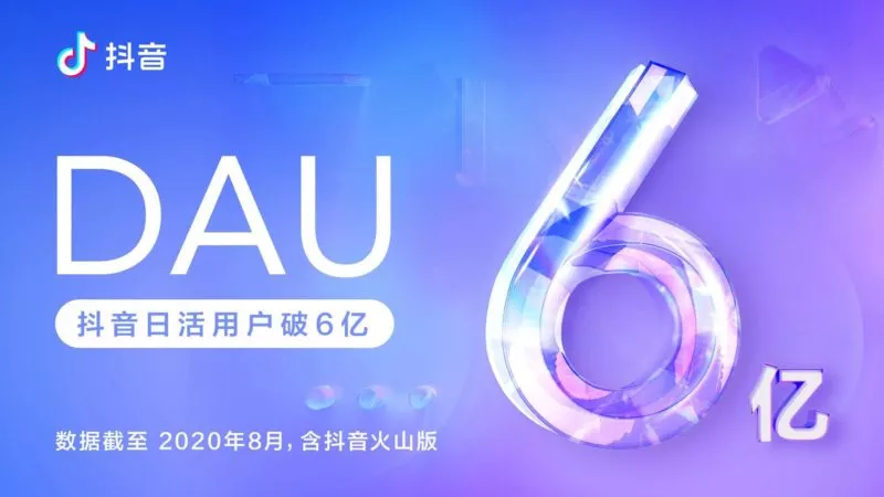 Douyin hits 600 million DAUs