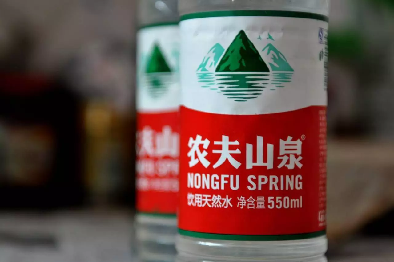 Nonfu Spring bottled water