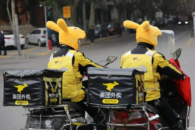 Meituan takeaway driver