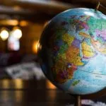 Desk globe