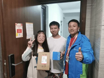 Happy customers after China's Singles' Day