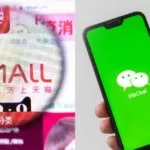 WeChat vs Tmall: e-commerce giants. credit: Adobe