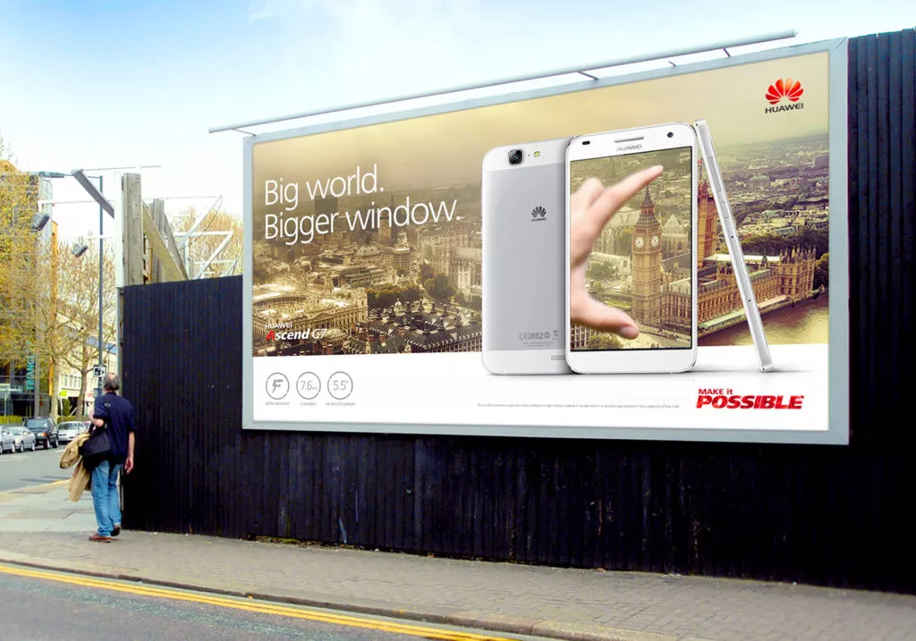 HUAWEI billboard 