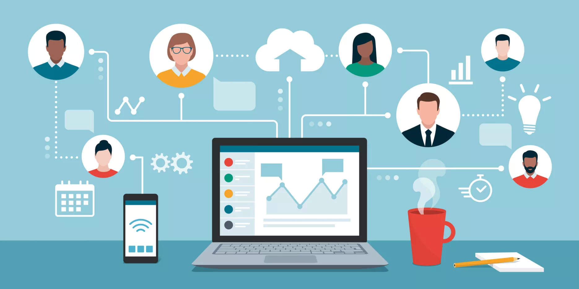 Remote working. Credit: Adobe Stock