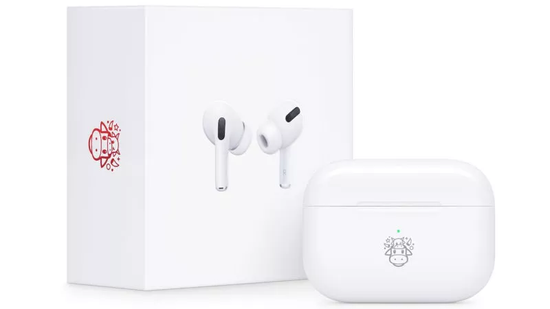 Apple's Ox Chinese New Year Airpods. Credit: Apple