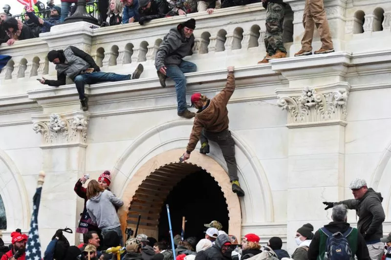 China responds to Capitol riot. Credit: REUTERS