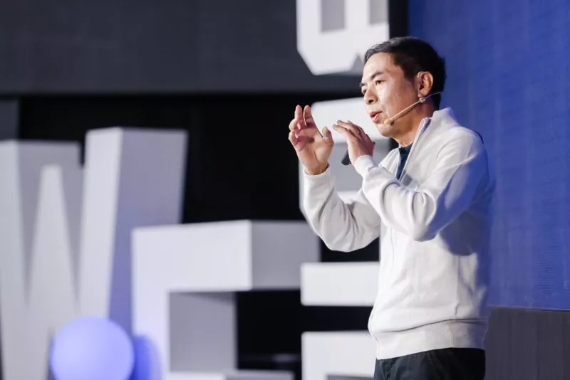 Allen Zhang at WeChat Conference. Credit: WeChat