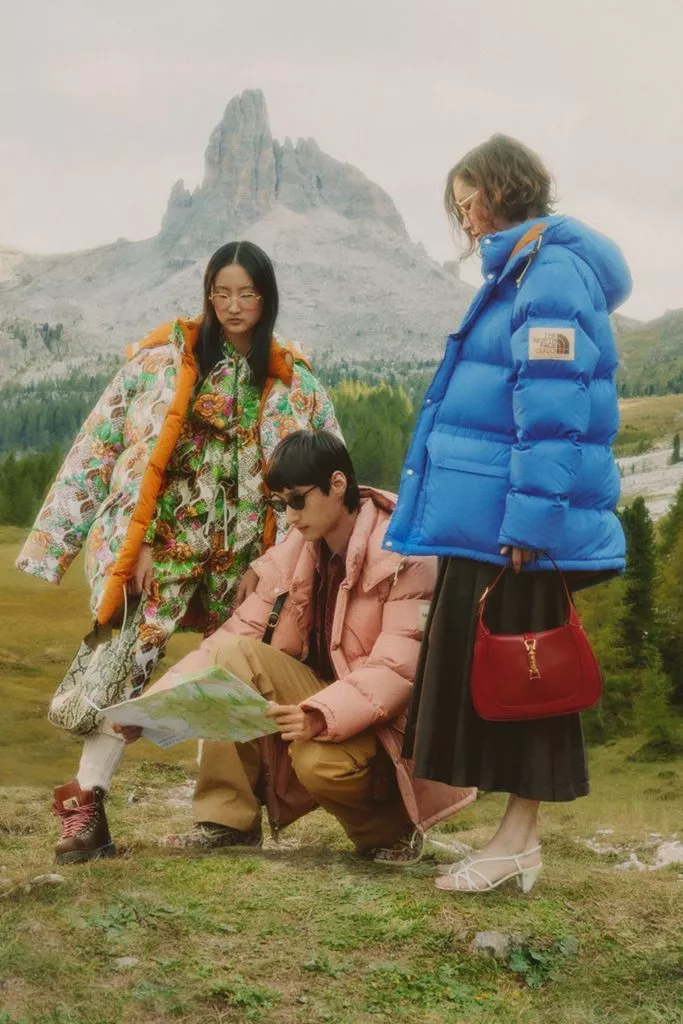 GUCCI X The North Face collaboration