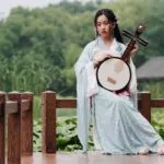 Traditional Chinese hanfu clothing. Credit: Adobe Stock.