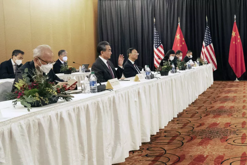 US-China Alaska talks. Credit: Sohu