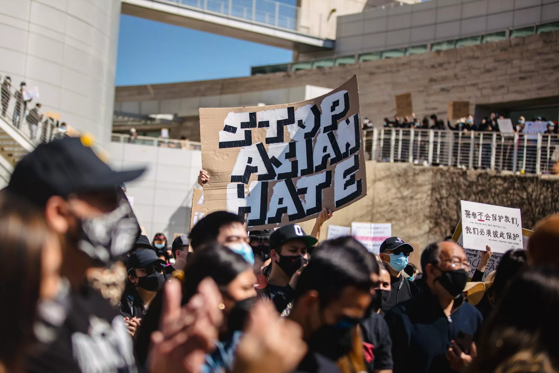 Stop Asian Hate protests. Credit: Unsplash