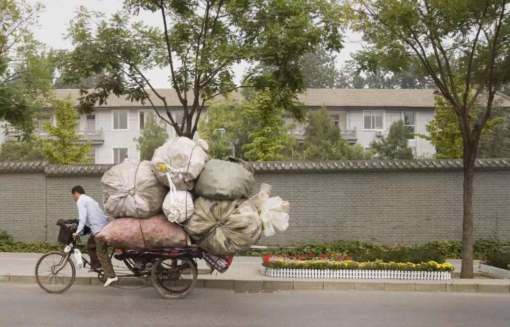 Waste in China. Credit: Adobe Stock