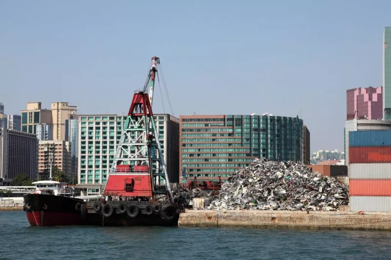 Waste management in China. Credit: Adobe Stock