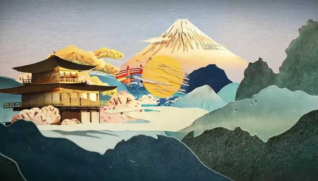 Kuaishou papercutting video for the Olympics