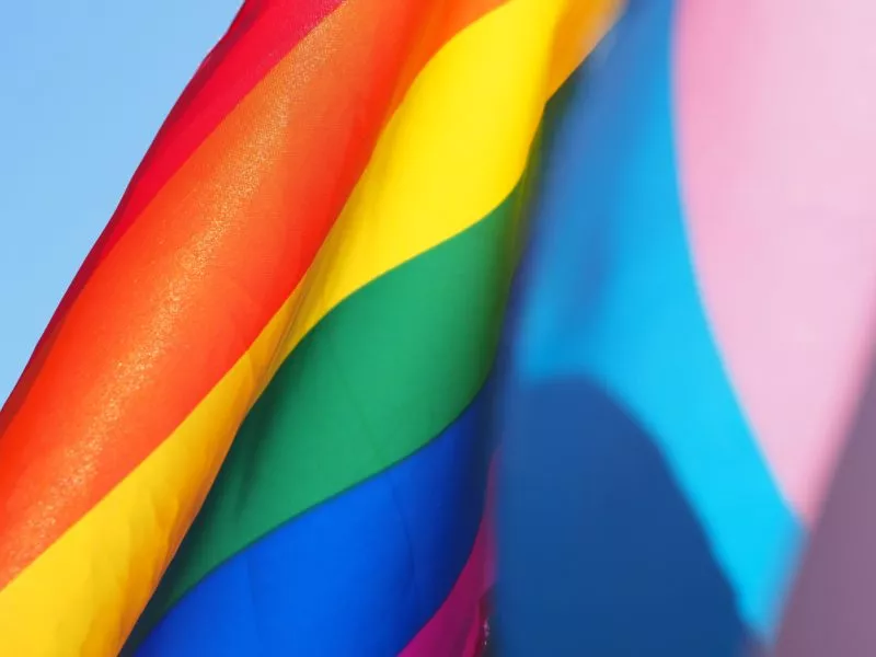Rainbow flag. Credit: Unsplash