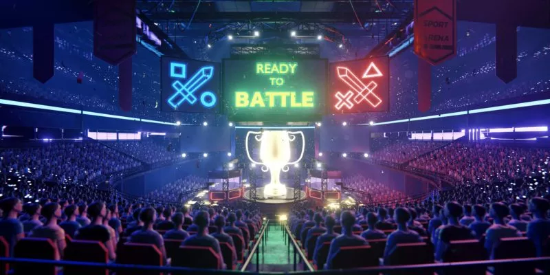 Esports gaming. Credit: Adobe Stock