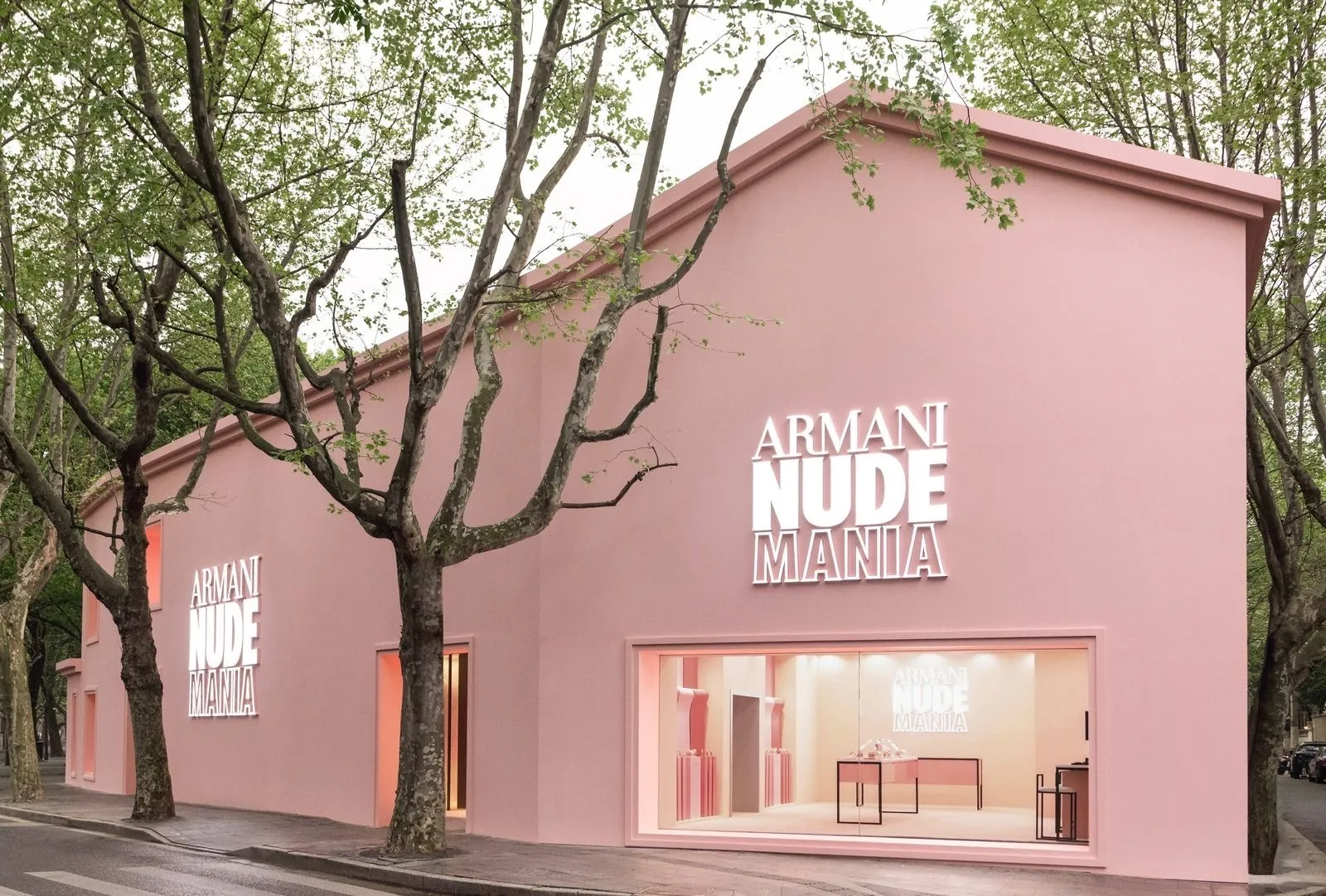 In the nude? Armani brings Nude Mania pop-up to Shanghai