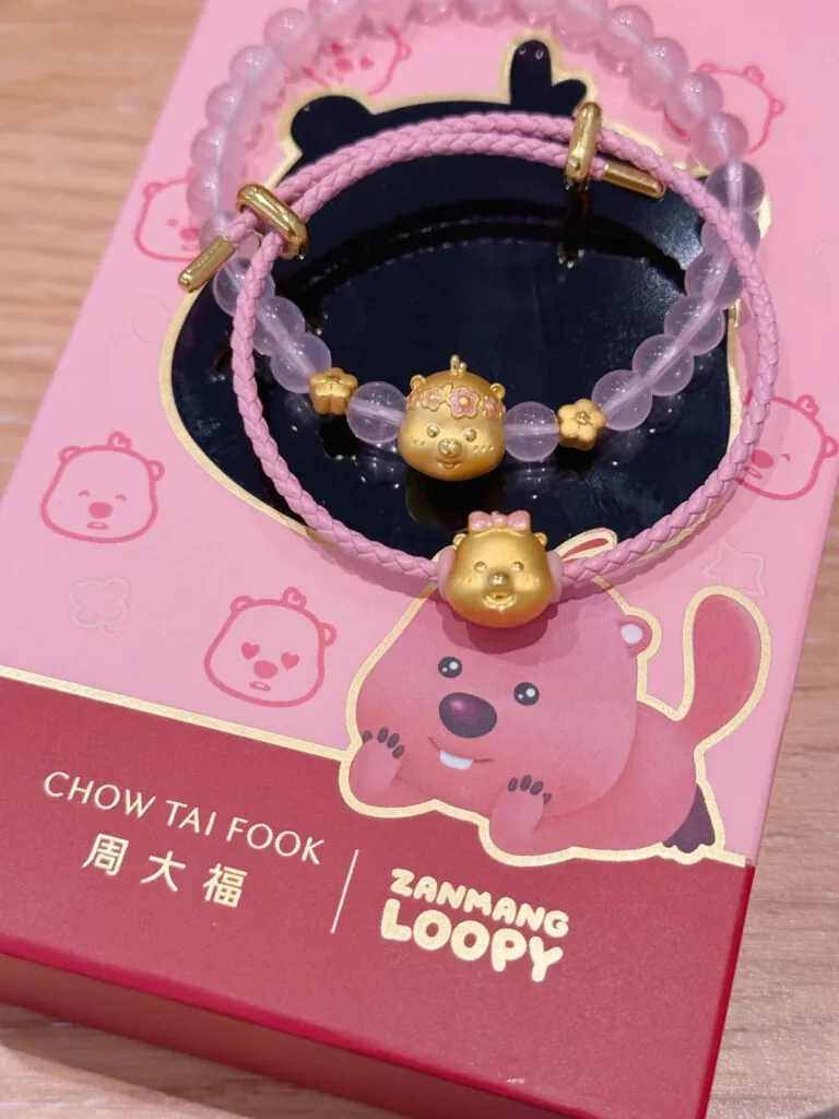 Loopy trinkets by Chow Tai Fook