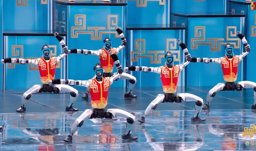 robots spring festival gala