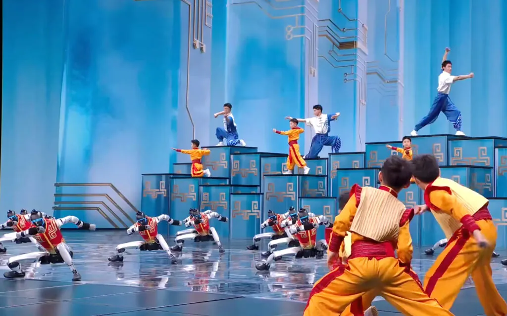 robots spring festival gala