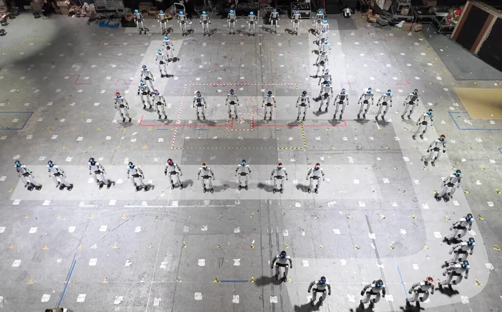 robots spring festival gala