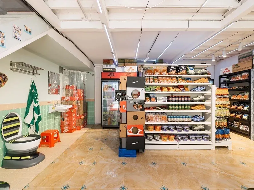 Nike Shanghai corner shop