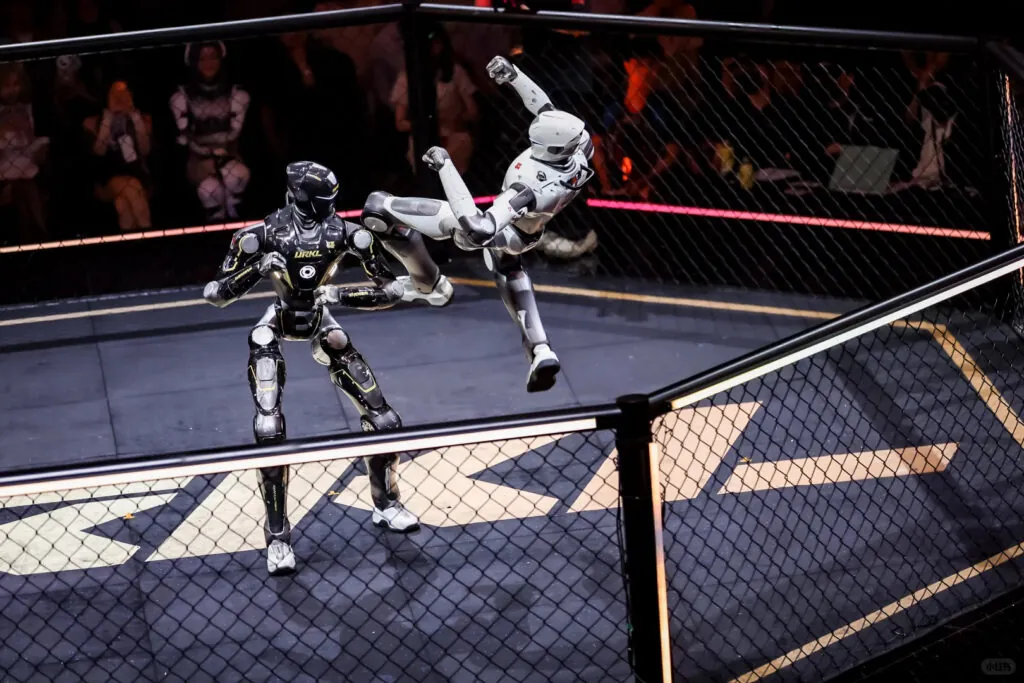 Chinese humanoid robot fight league
